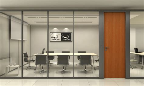 办公室装修中如何打造高质量玻璃隔断?
