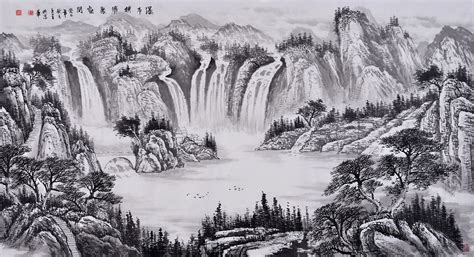 此較簡(jiǎn)單的山水國(guó)畫教學(xué)
