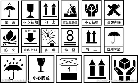 這幾個紙箱包裝標志是什么意思?