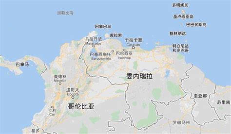 谁知道世界地图上＂委内瑞拉＂在什么地方?