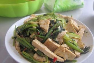 豆腐油菜心的做法
