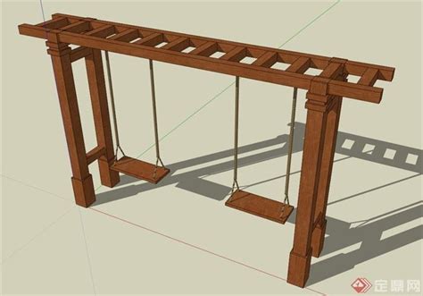 可滑动秋千架子