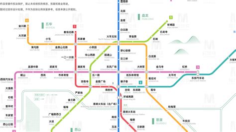 昆明地铁1号线2号线都经过哪些站?