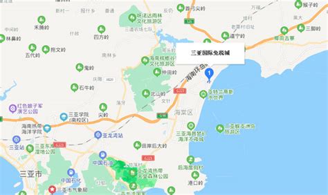 三亚免税店在哪里?