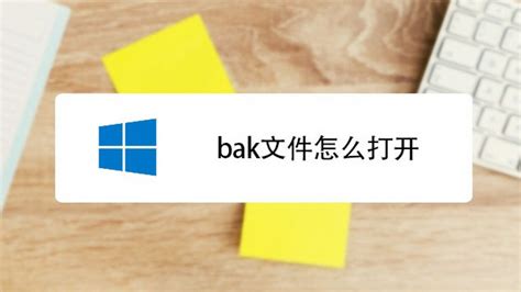 bak文件用什么程序打开?