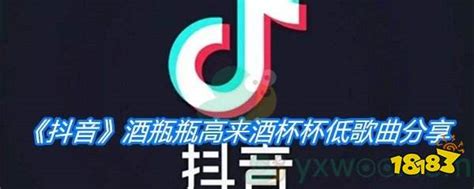 酒瓶瓶高來酒杯杯低簡譜