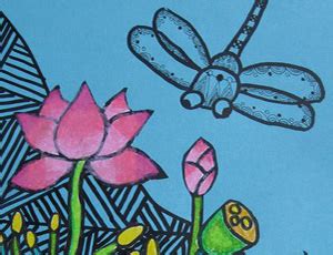 蜻蜓儿童画教案
