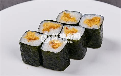 肉松壽司的材料和做法。
