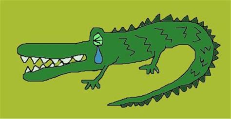 为什么鳄鱼会流眼泪?