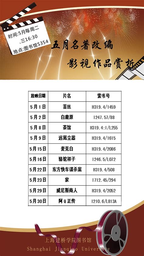 上海电影院排片表