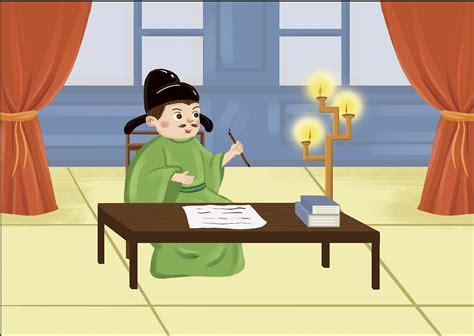 书法家的故事动画视频