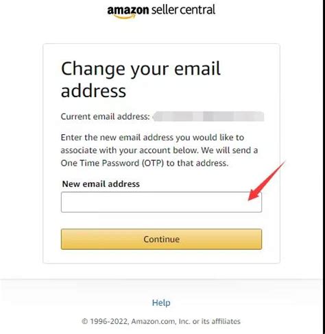 亚马逊卖家注册邮箱更改