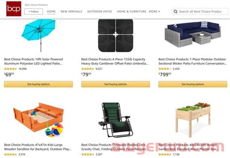 亚马逊网上卖家具配图
