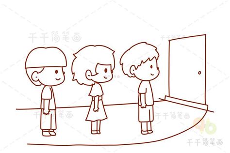 小朋友简笔画人物