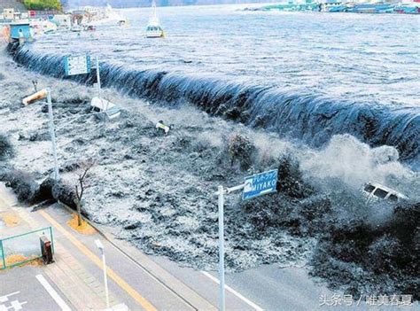 日本海啸视频全程