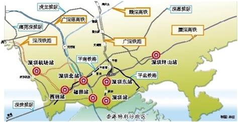 深圳有多少个高铁站