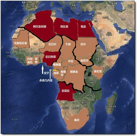 非洲各国面积排名