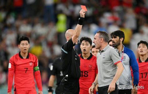 韩国教练红牌世界杯
