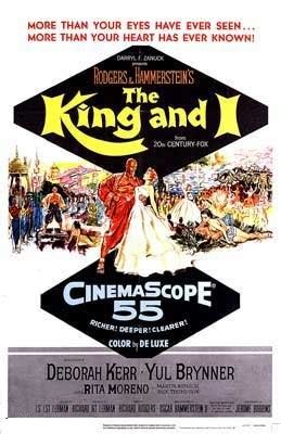 왕 과 나 1956 년 영화配图