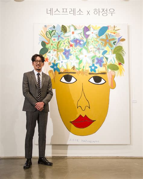 하정우 그림 계기