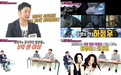 하정우 출연료