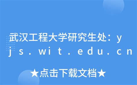 www.wit.edu.cn